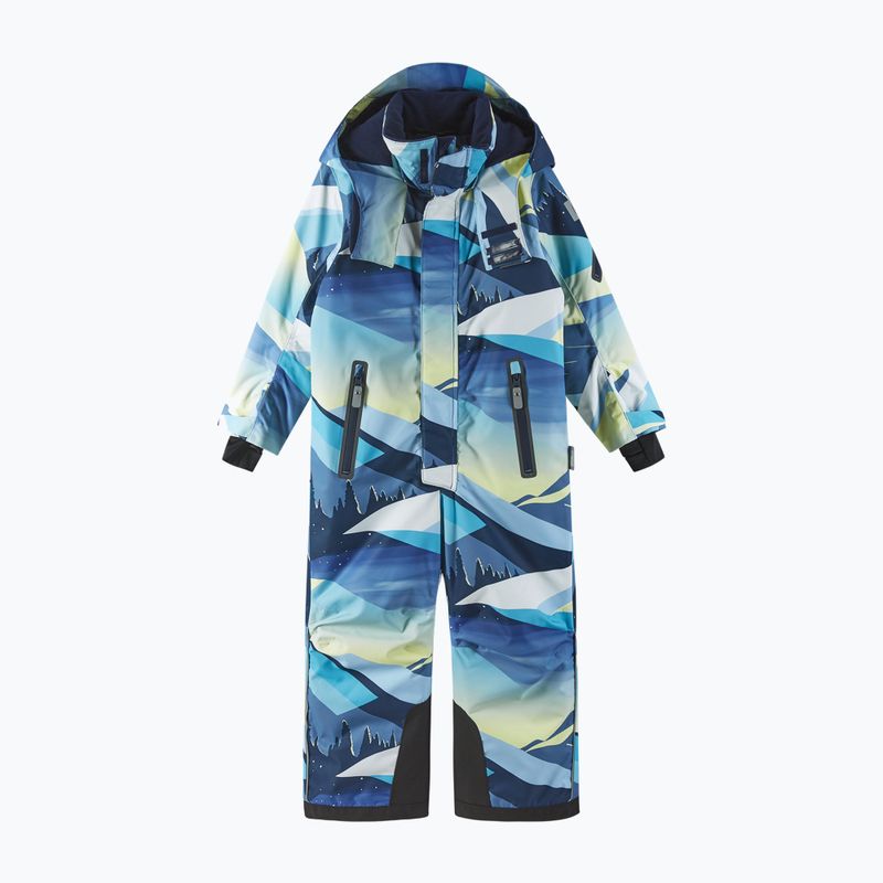 Children's ski suit Reima Reach lilac blue ocean 2