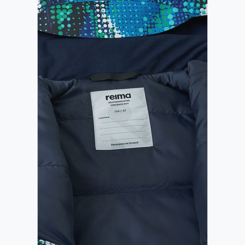 Children's ski suit Reima Reach lilac twillight blue 7