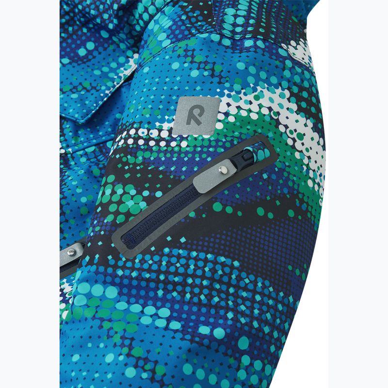 Children's ski suit Reima Reach lilac twillight blue 8