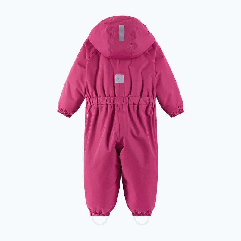 Children's softshell suit Reima Puhuri rosy berry 3