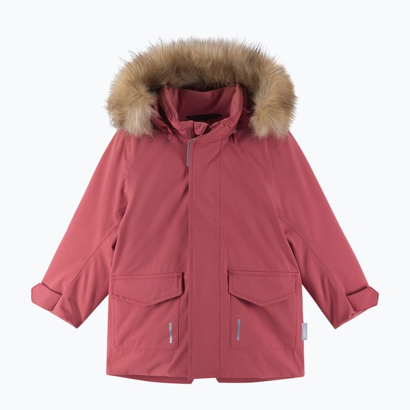 Children's winter jacket Reima Mutka red clay 2