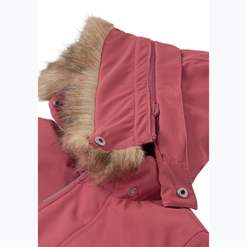 Children's winter jacket Reima Mutka red clay 5