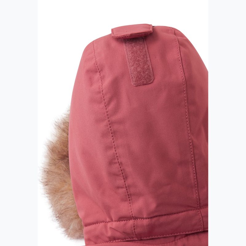 Children's winter jacket Reima Mutka red clay 6