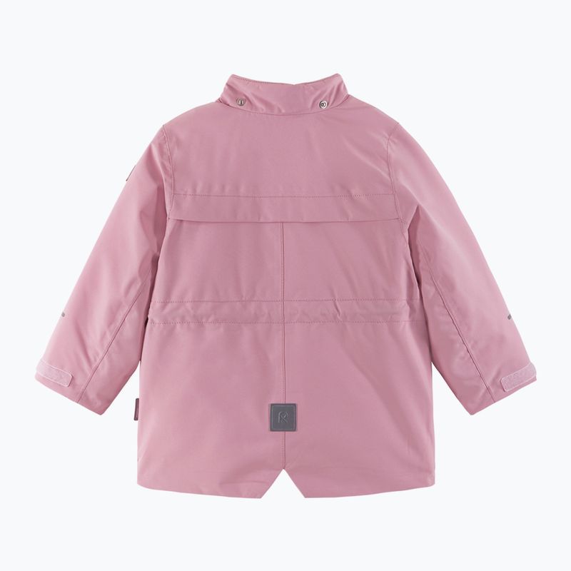 Children's winter jacket Reima Mutka grey pink 2
