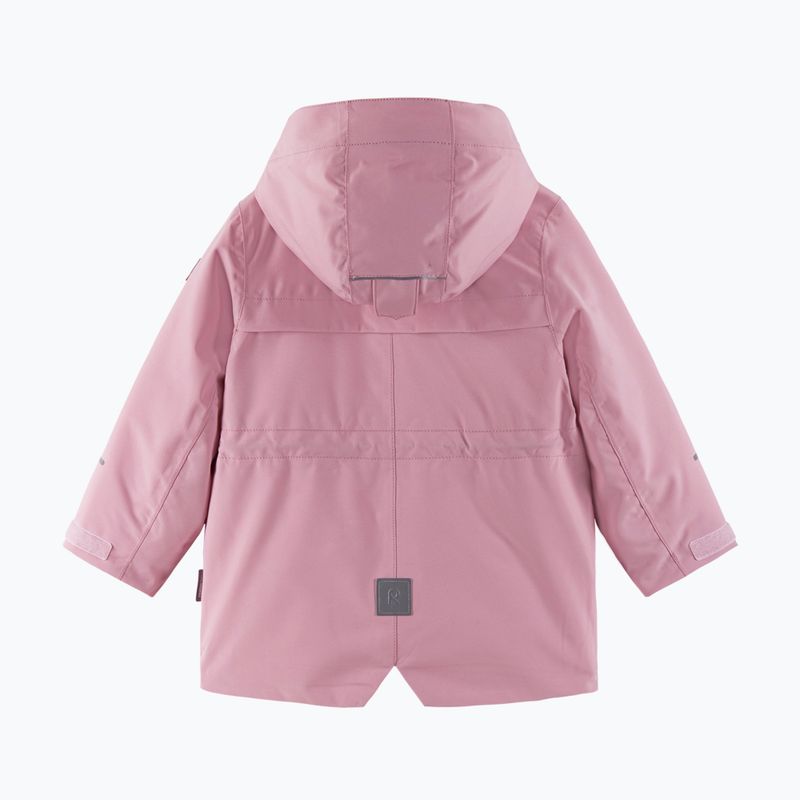Children's winter jacket Reima Mutka grey pink 3