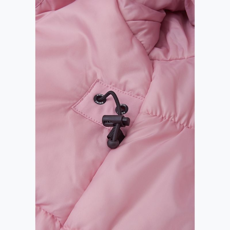 Children's winter jacket Reima Mutka grey pink 7