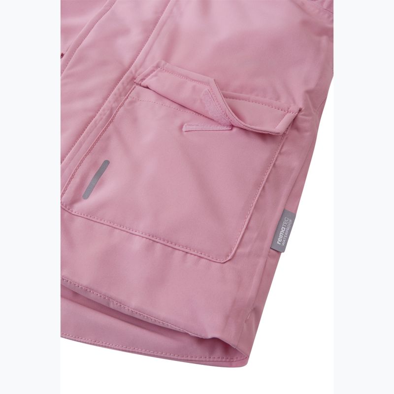 Children's winter jacket Reima Mutka grey pink 9