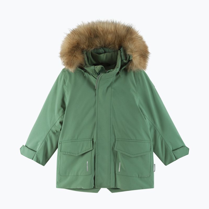 Children's winter jacket Reima Mutka green clay 2
