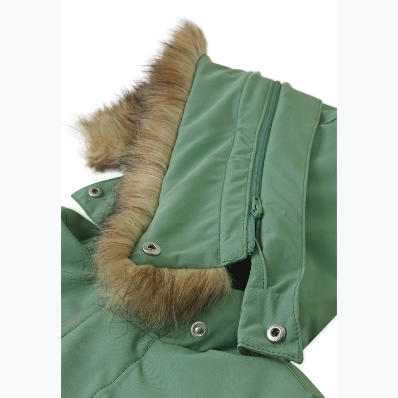 Children's winter jacket Reima Mutka green clay 6