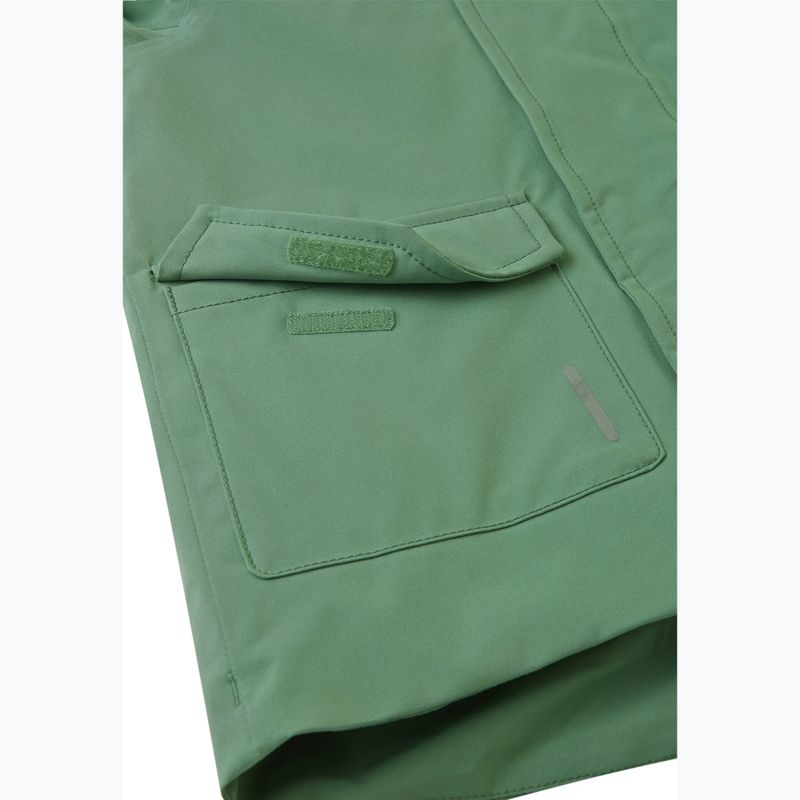 Children's winter jacket Reima Mutka green clay 11