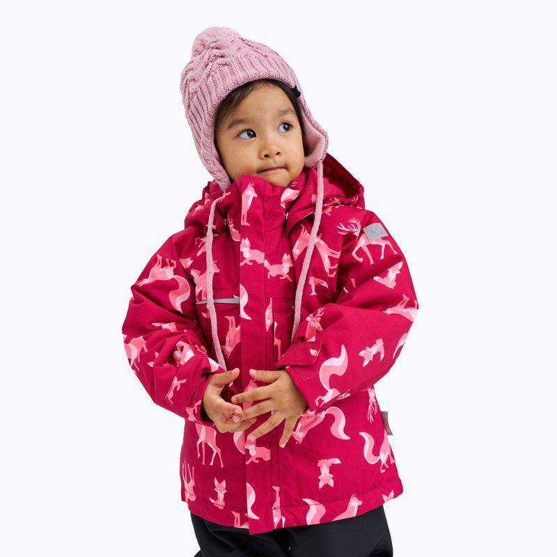 Children's jacket Reima Parkkila rosy berry 13