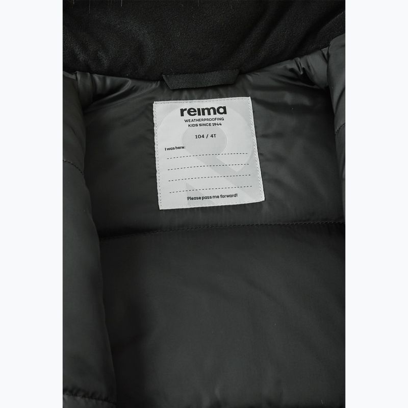 Children's suit Reima Kipina deeper soft black 7