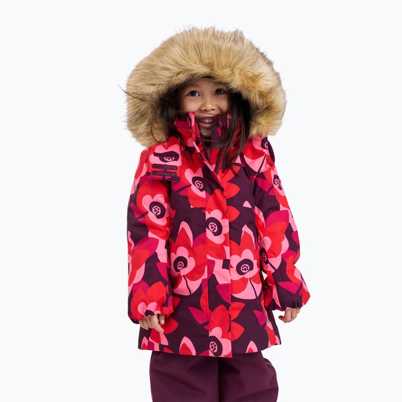 Children's winter jacket Reima Muurame deep purple 13
