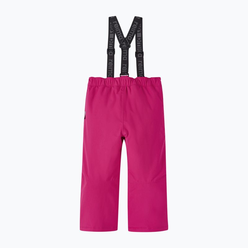 Children's ski trousers Reima Loikin rosy berry 2