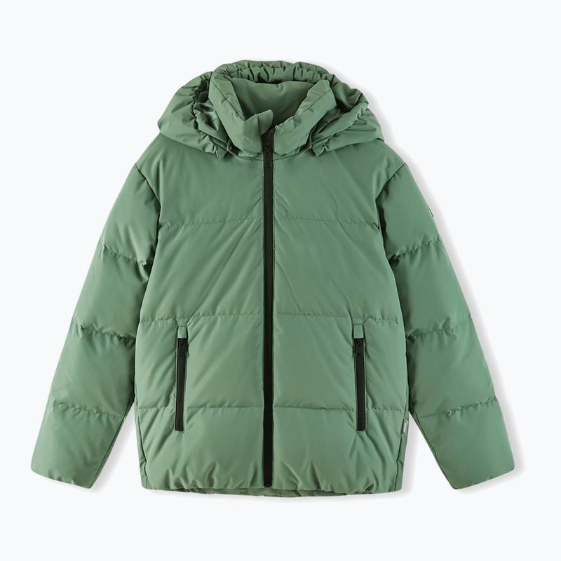 Children's down jacket Reima Paimio green clay 2