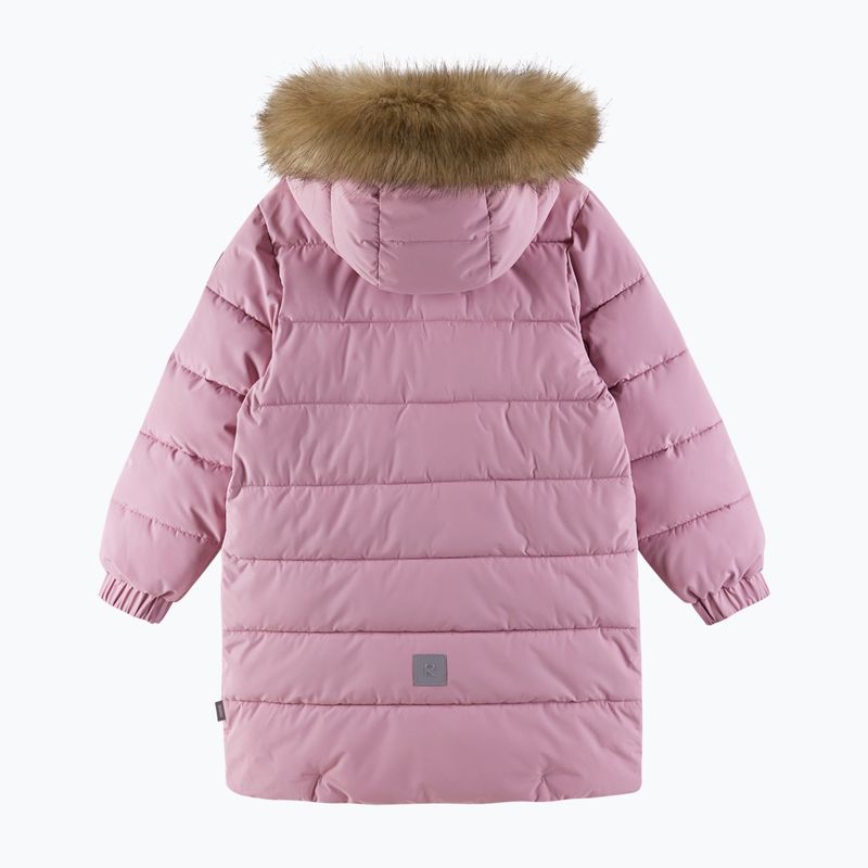 Children's down jacket Reima Luvia grey pink 3