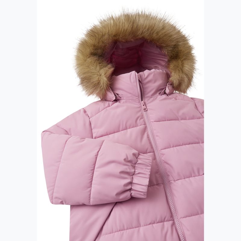 Children's insulated jacket Reima Luvia grey pink 4