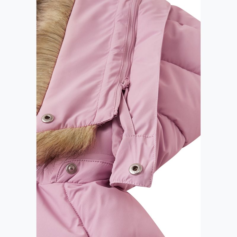 Children's insulated jacket Reima Luvia grey pink 5