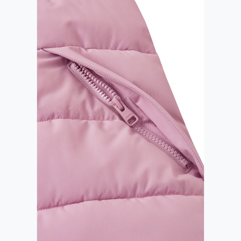 Children's insulated jacket Reima Luvia grey pink 8