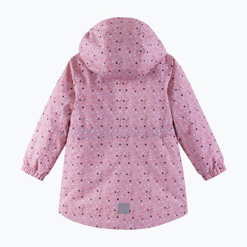 Children's jacket Reima Taipale grey pink 3