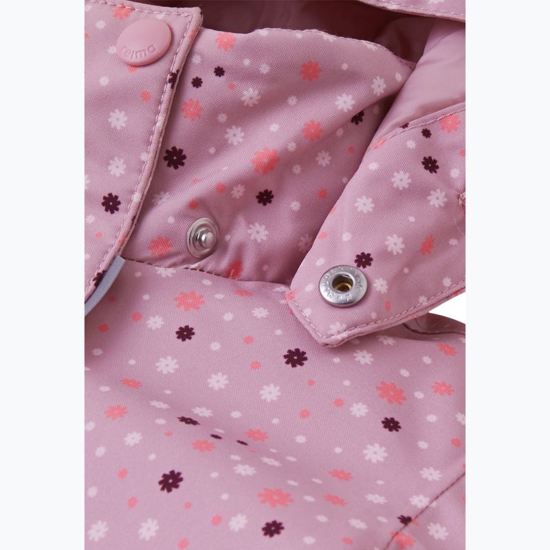Children's jacket Reima Taipale grey pink 5