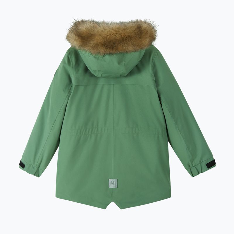 Children's winter jacket Reima Ajaton green clay 2