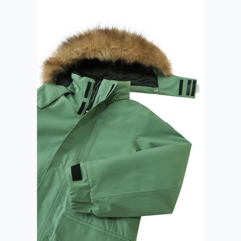 Children's winter jacket Reima Ajaton green clay 3