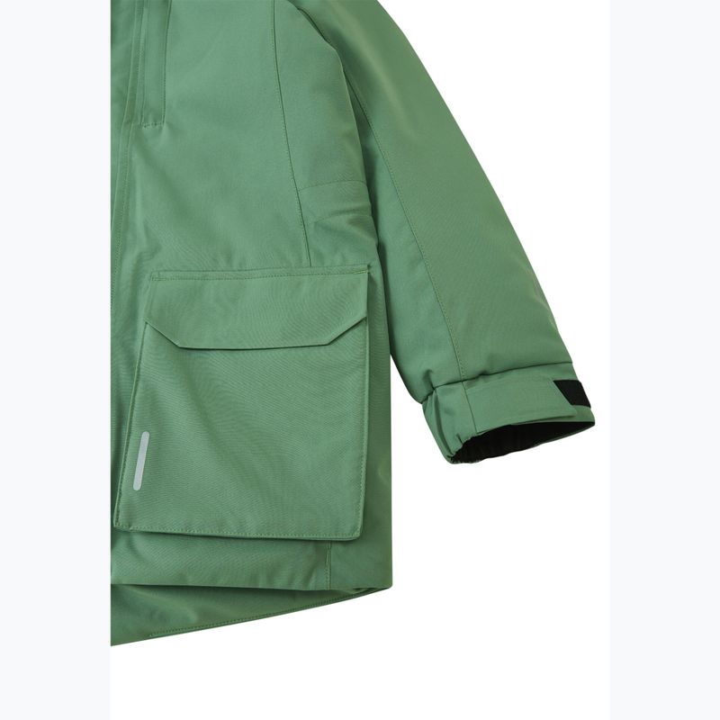 Children's winter jacket Reima Ajaton green clay 5
