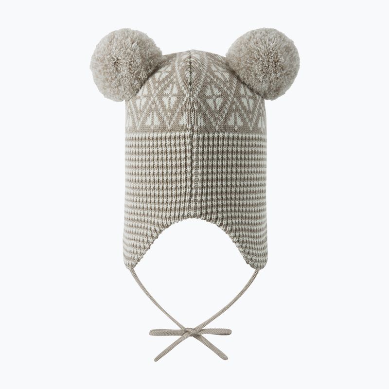Children's winter hat Reima Kuuru earthy beige 2