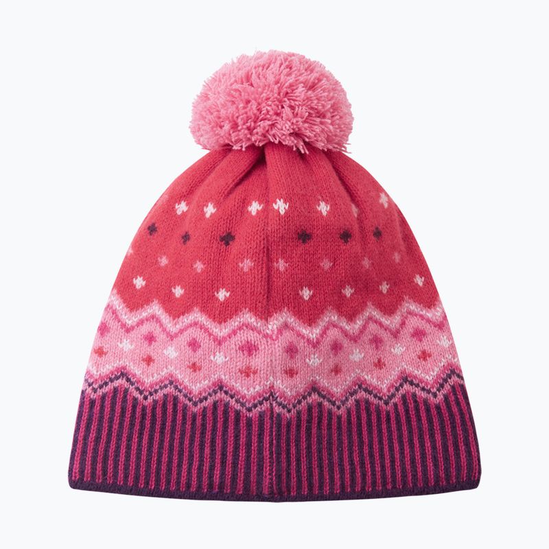 Children's winter hat Reima Pohjoinen deep purple 2