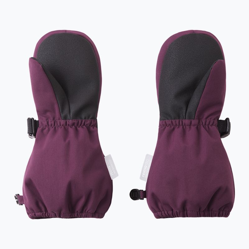 Children's ski gloves Reima Ote deep purple 2