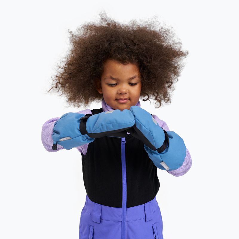 Children's ski gloves Reima Ote blue ocean 3