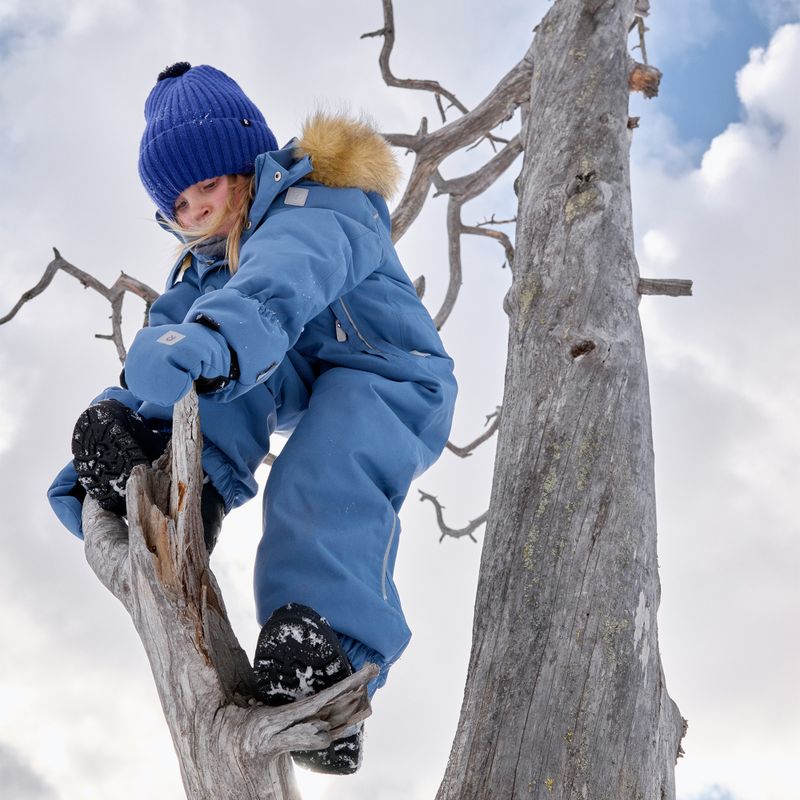 Children's ski gloves Reima Ote blue ocean 9