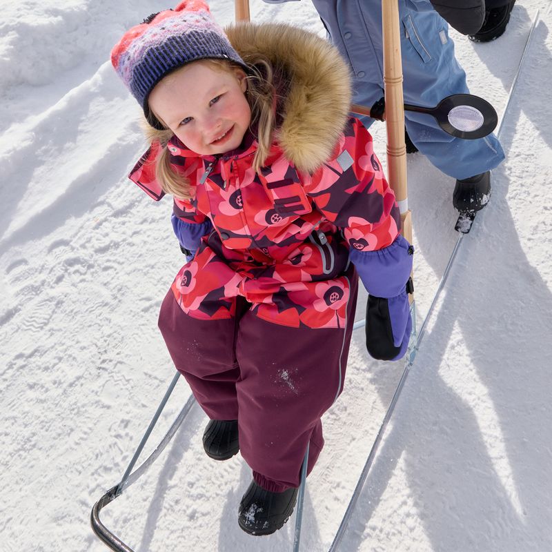 Children's ski gloves Reima Ote blue ocean 11