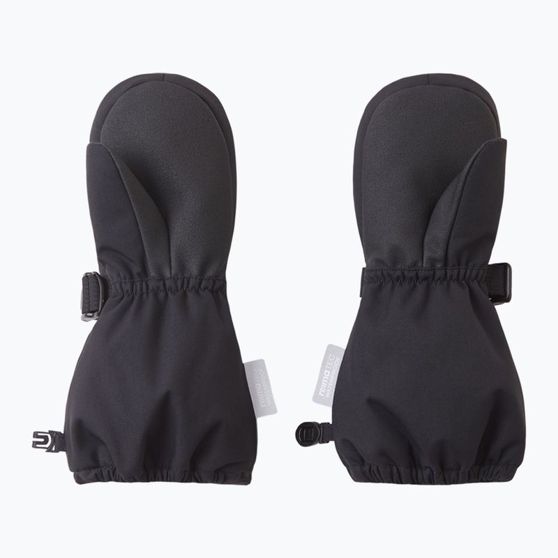 Children's ski gloves Reima Ote black 2
