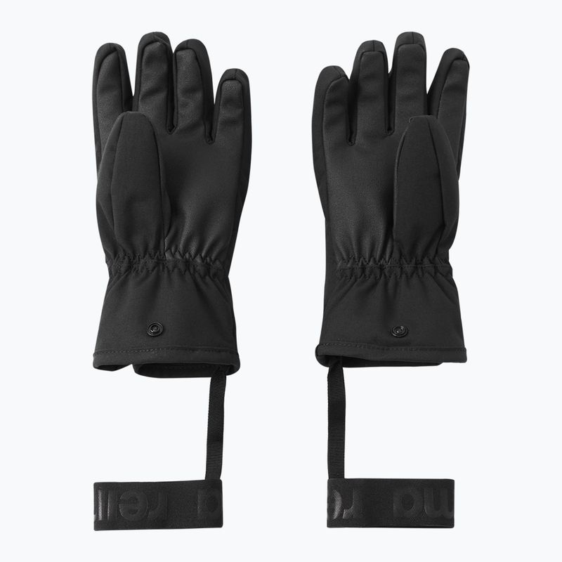 Children's ski gloves Reima Hanskas black 2