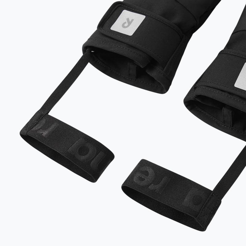 Children's ski gloves Reima Hanskas black 3