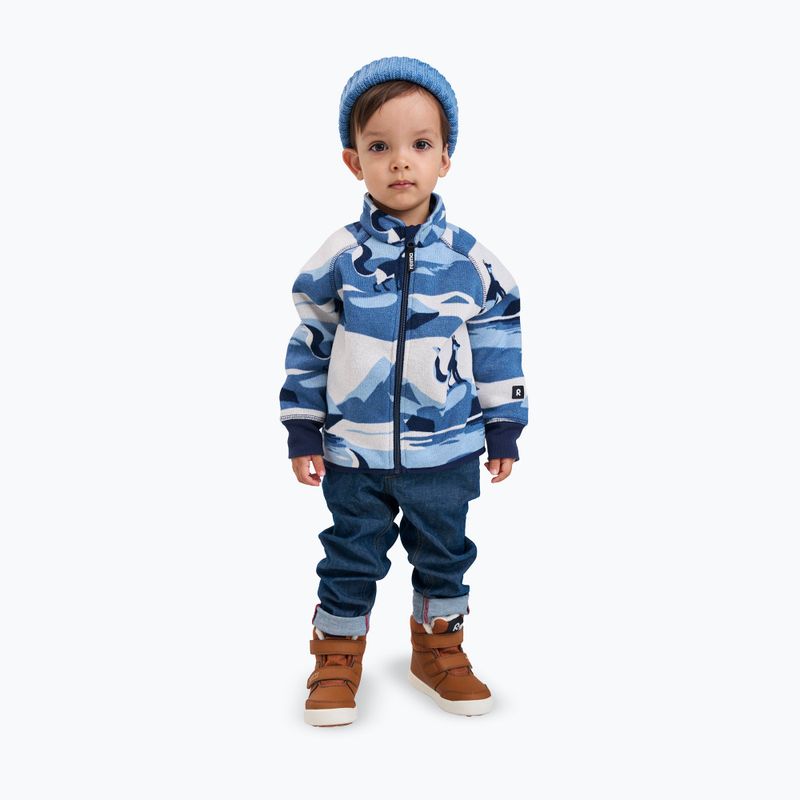 Children's sweatshirt Reima Ornament navy 7