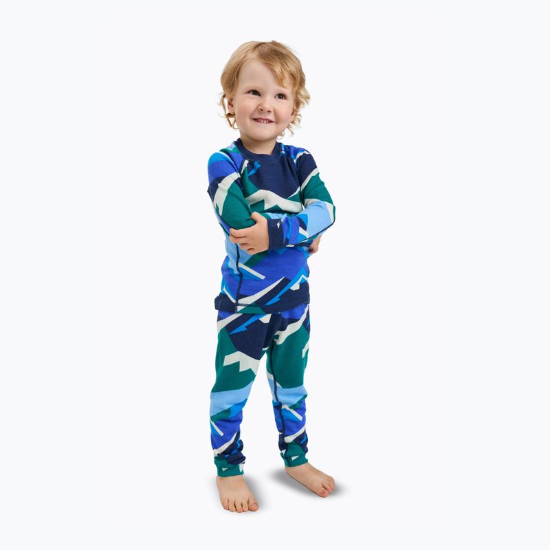 Children's thermal underwear set Reima Taitoa navy 10