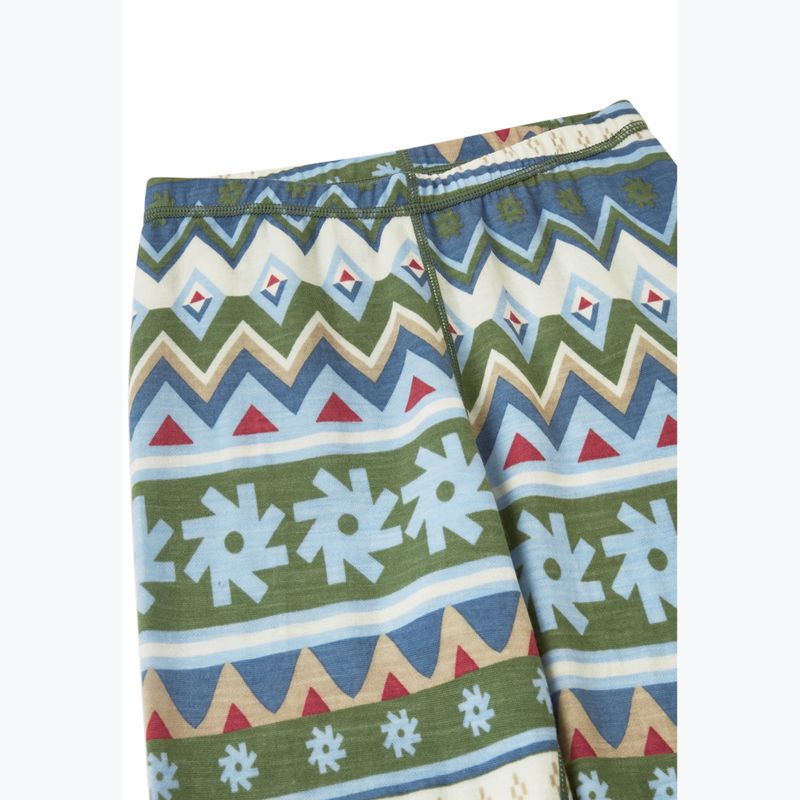 Children's thermal underwear set Reima Taitoa green clay 6