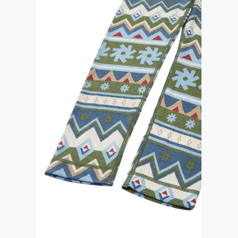 Children's thermal underwear set Reima Taitoa green clay 7