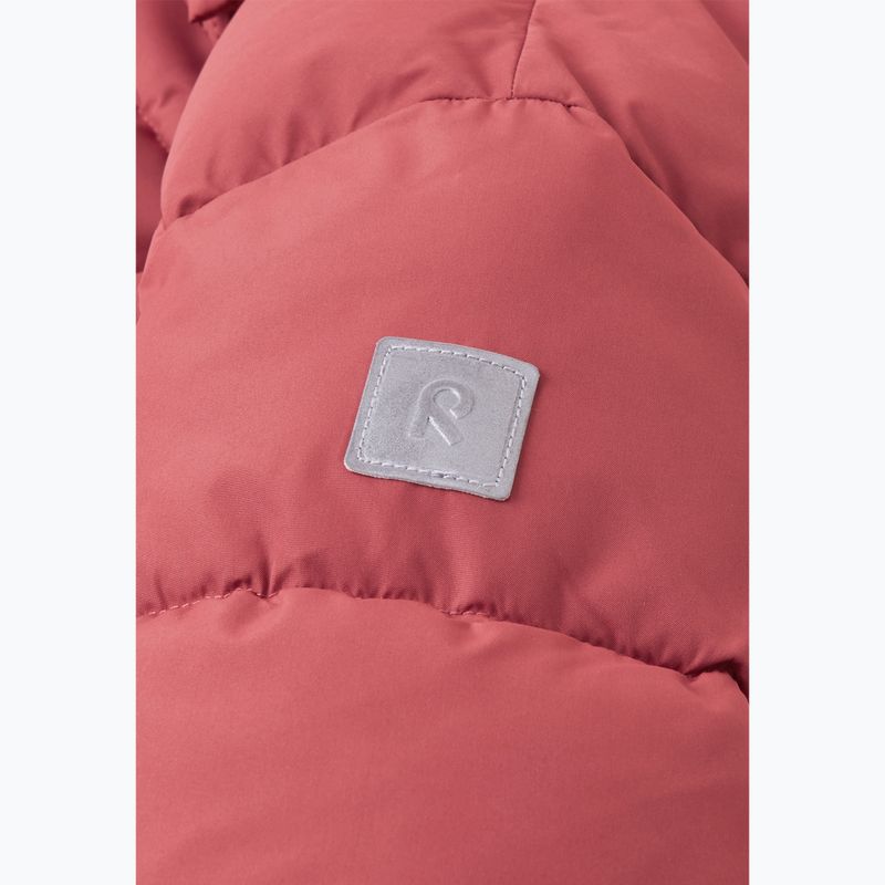 Children's winter jacket Reima Kumpula red clay 7