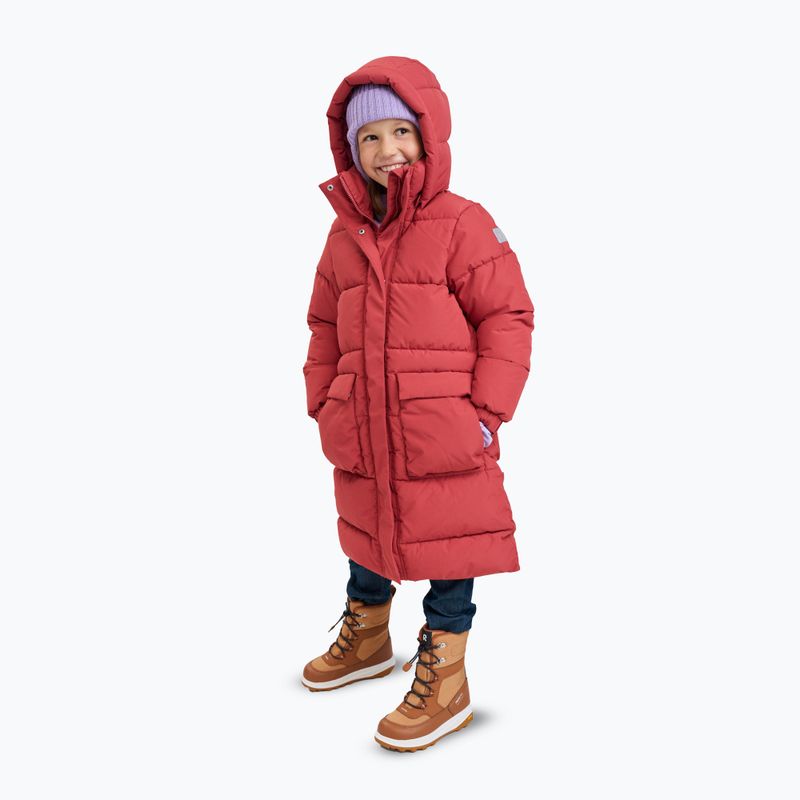 Children's winter jacket Reima Kumpula red clay 11