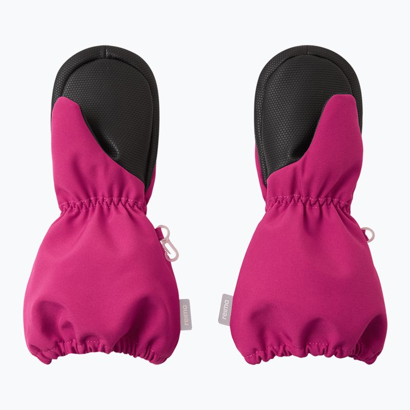 Children's winter gloves Reima Moffen rosy berry 2