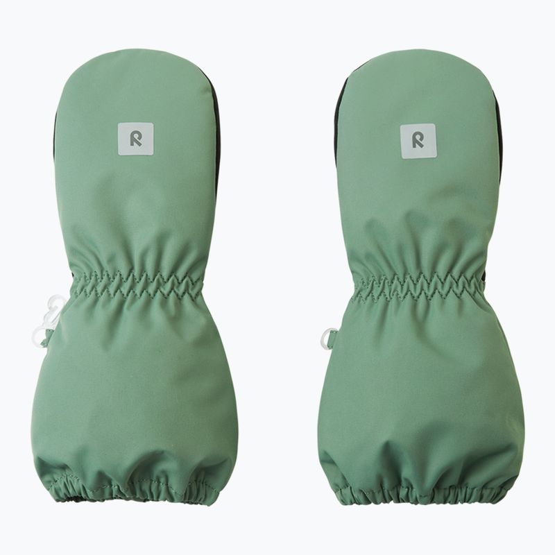 Children's winter gloves Reima Nouto green clay