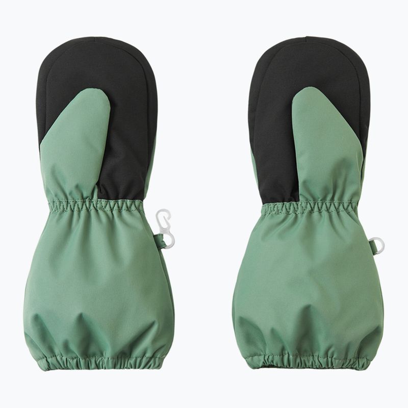Children's winter gloves Reima Nouto green clay 2