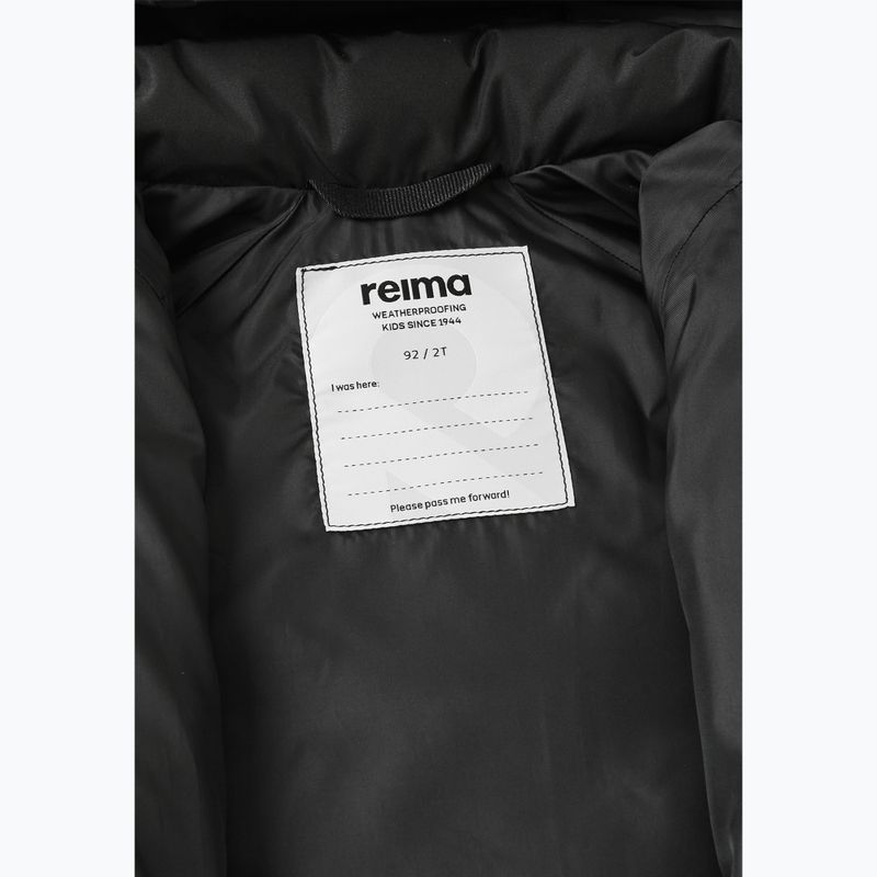 Children's winter jacket Reima Kupponen black 5