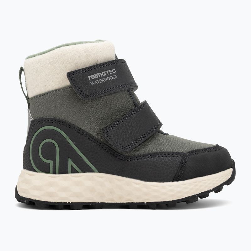 Children's snow boots Reima Hallava thyme green 2