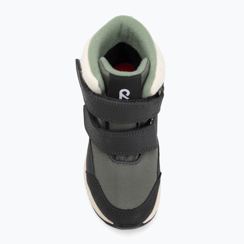 Children's snow boots Reima Hallava thyme green 5
