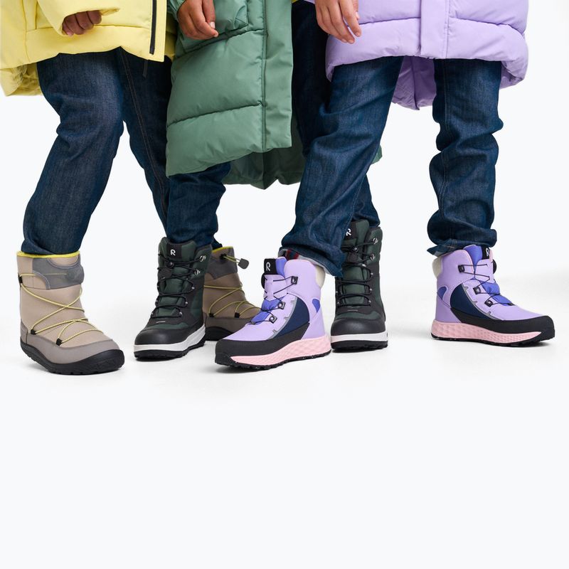 Children's snow boots Reima Laplander 2.0 thyme green 11